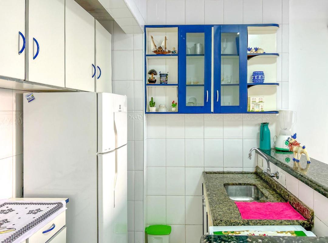 Apartamento Otimo Loft Pe Na Areia Na Praia Da Guilhermina Sp Praia Grande  Exterior foto