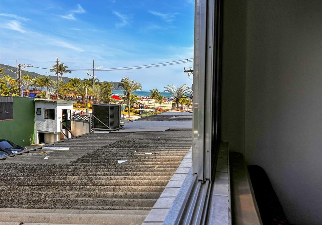 Apartamento Otimo Loft Pe Na Areia Na Praia Da Guilhermina Sp Praia Grande  Exterior foto
